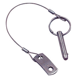Prime Quick Release Pin with Lanyard & Tab